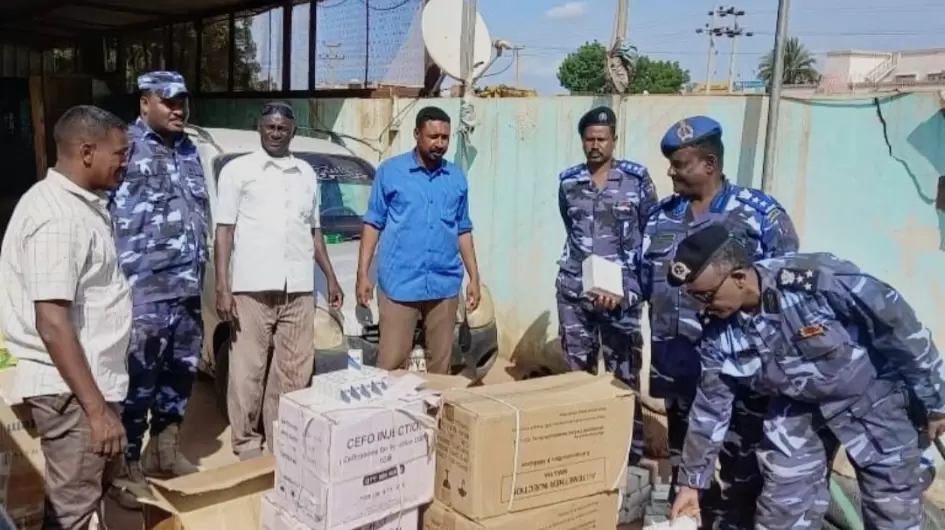 مكافحة التهريب بالجزيرة تضبط أدوية بشرية مهربه من دولة مجاورة