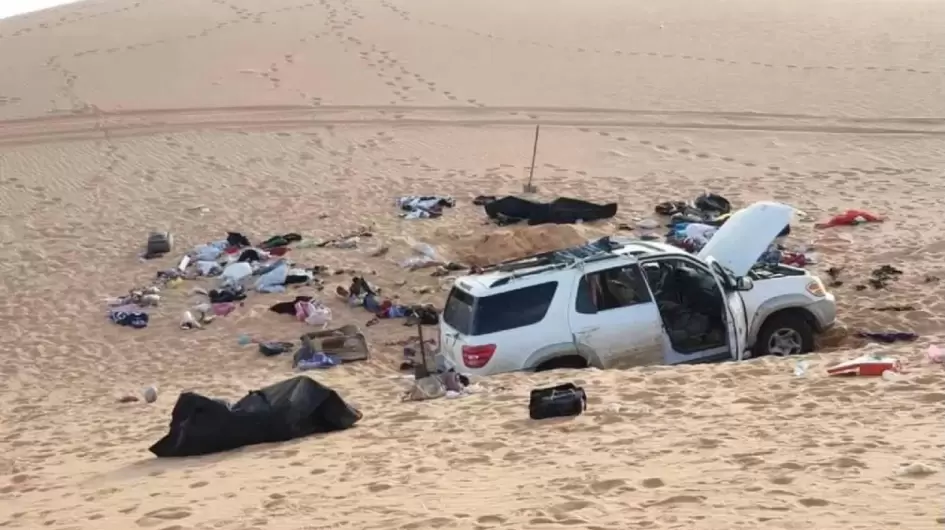 هجرة غير شرعية في صحراء ليبيا