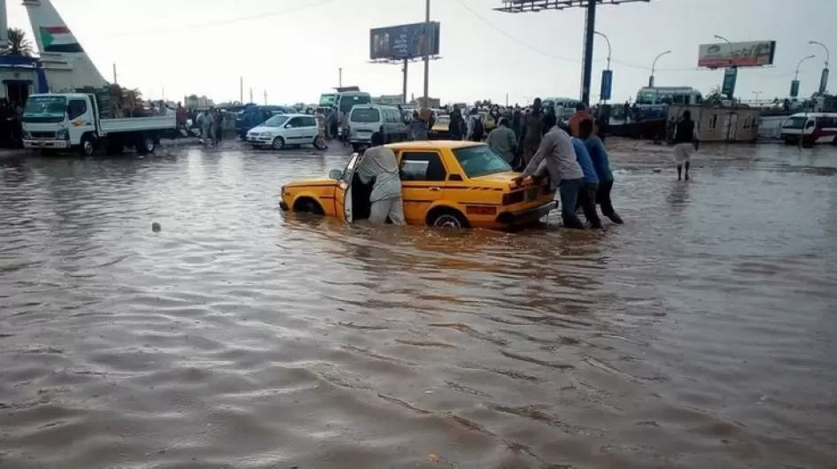 السيول في الخرطوم