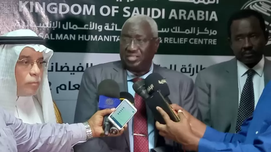 تدشين قافلة المساعدات المتجهة لأبيي