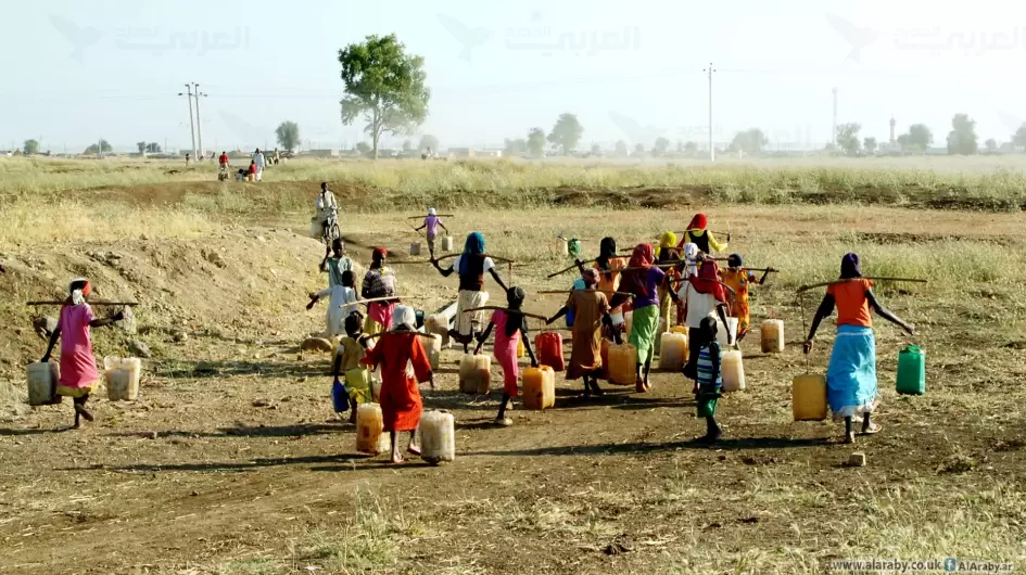 آبار مياه في السودان