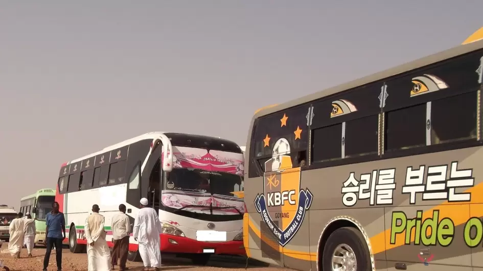 الباصات السفرية في السودان