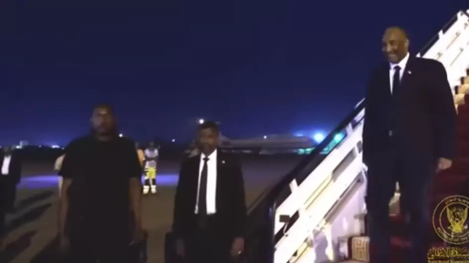 عودة البرهان من لندن