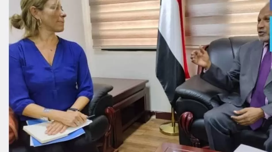 وكيل وزارة الخارجية لدى لقائه دوكامبوس