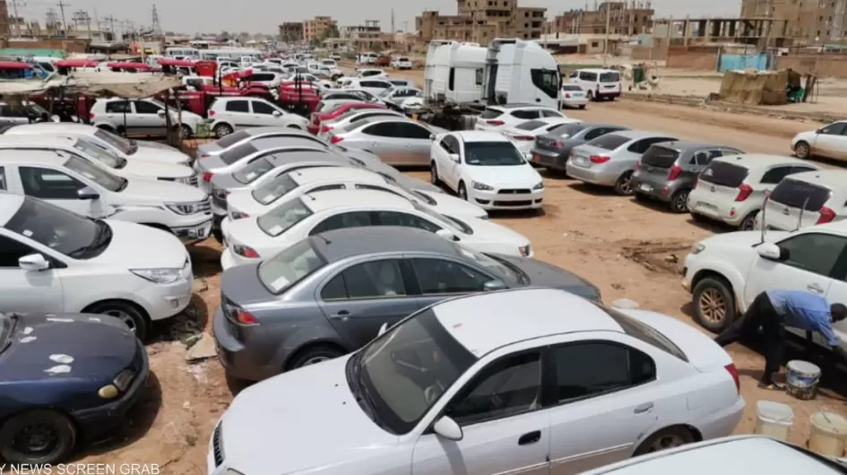 سوق السيارات في السودان