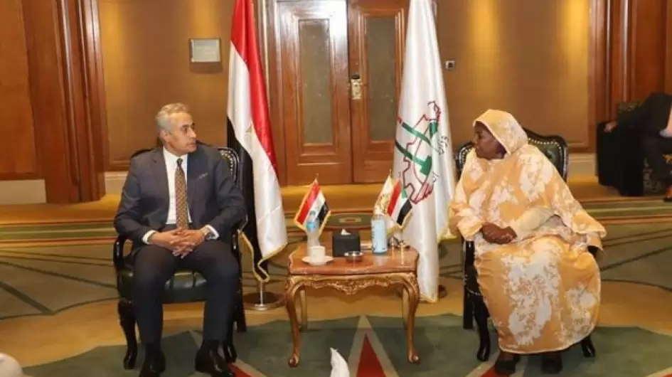 وزيرة العمل السودانية