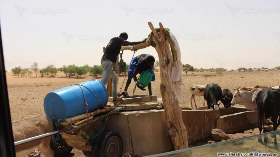 آبار جوفية في السودان