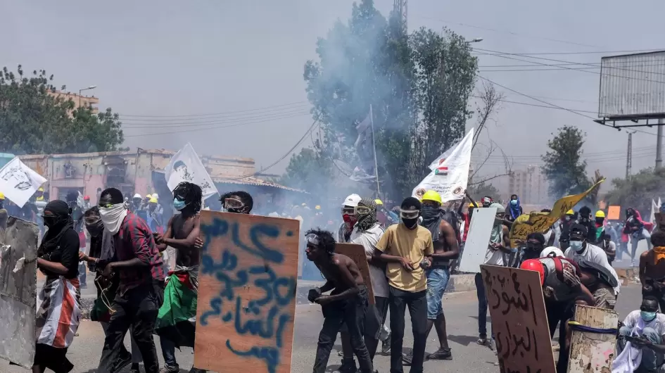 اشتباكات النيل الأزرق في السودان