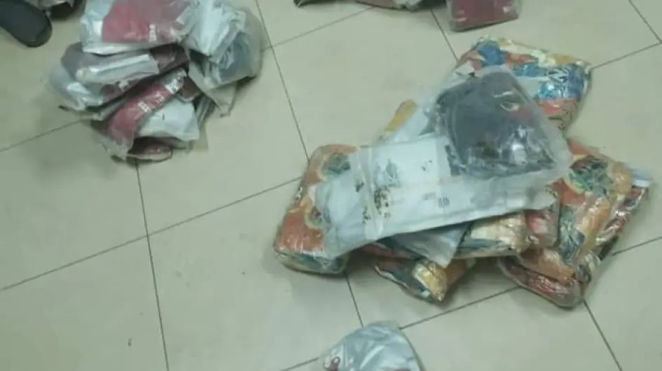 مكافحة المخدرات و جهاز  المخابرات  يضبطان (100)كيلو حشيش أفغاني