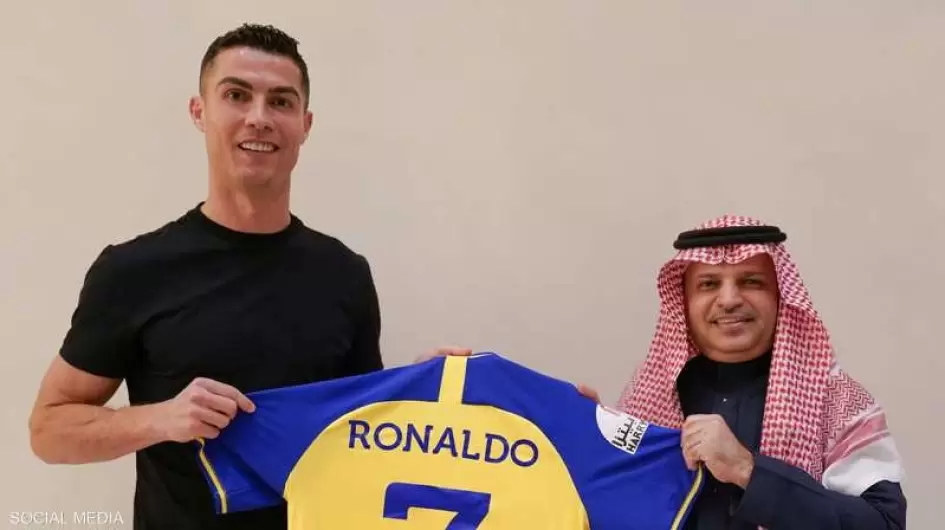 رونالدو يوقع للنصر السعودي