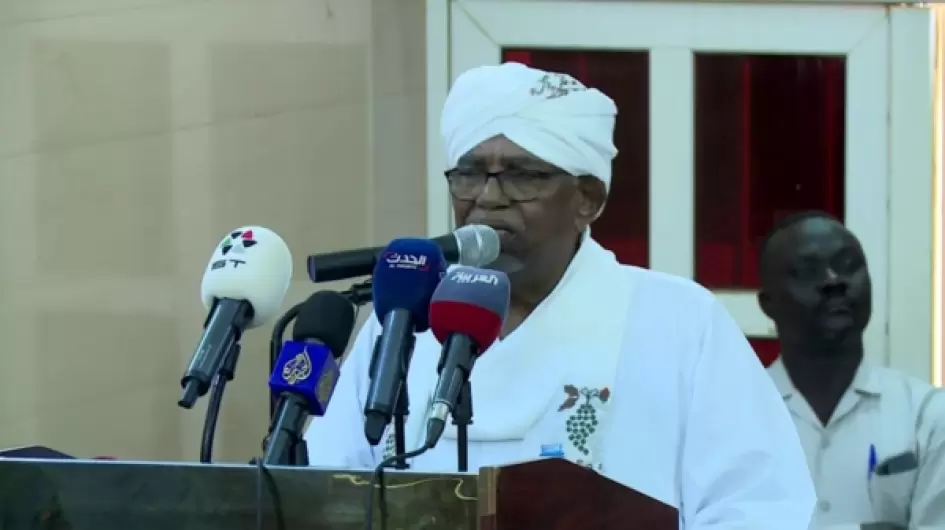 الرئيس المعزول البشير
