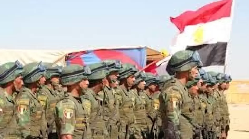 طلائع من الجيش المصري