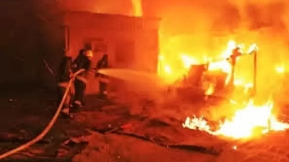 مصرع طفلة حرقًا بالخرطوم
