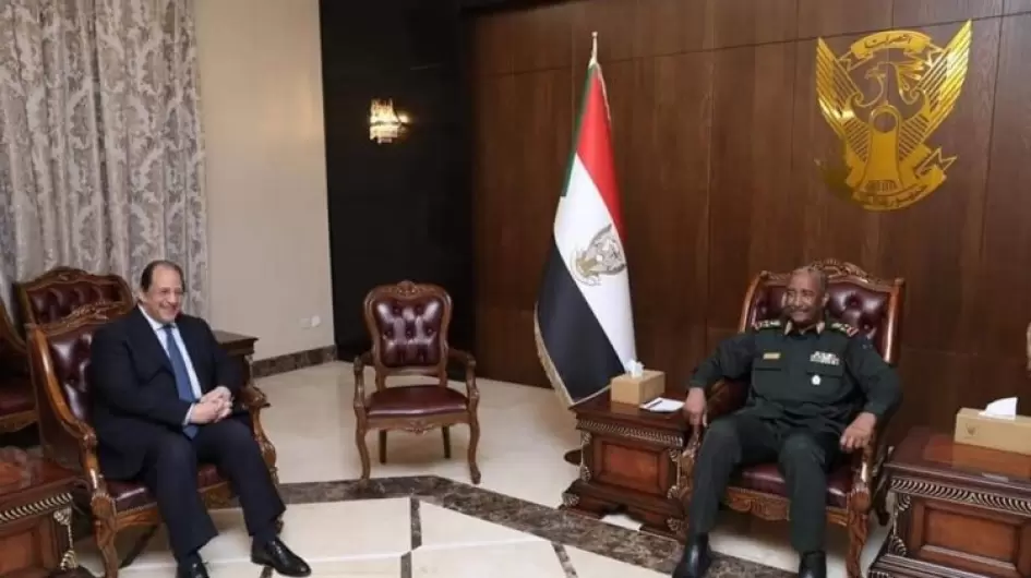 البرهان ومدير المخابرات المصري
