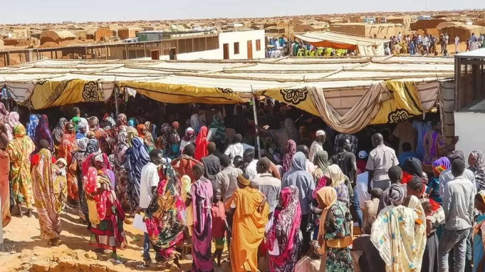 لاجئين بالسودان