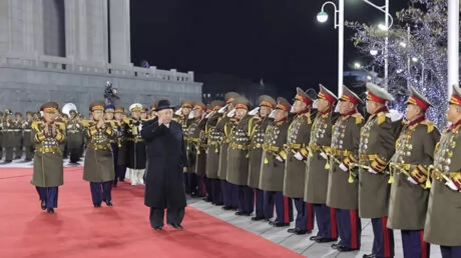 الزعيم الكوري الشمالي كيم جونغ أون