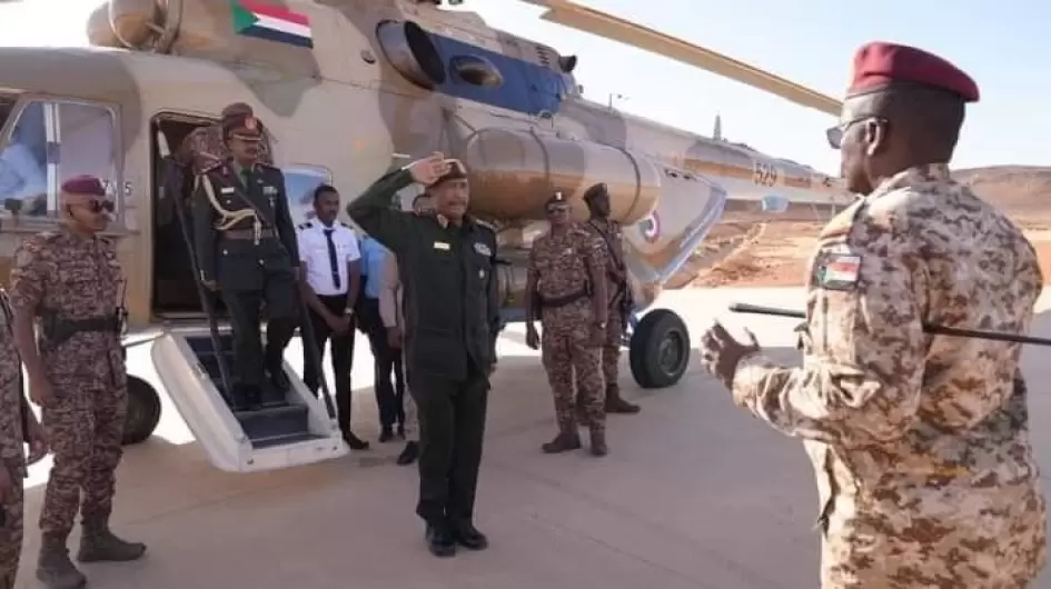 البرهان يصل البحيرة
