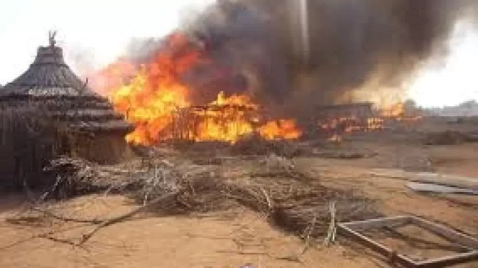 حرائق مجهولة