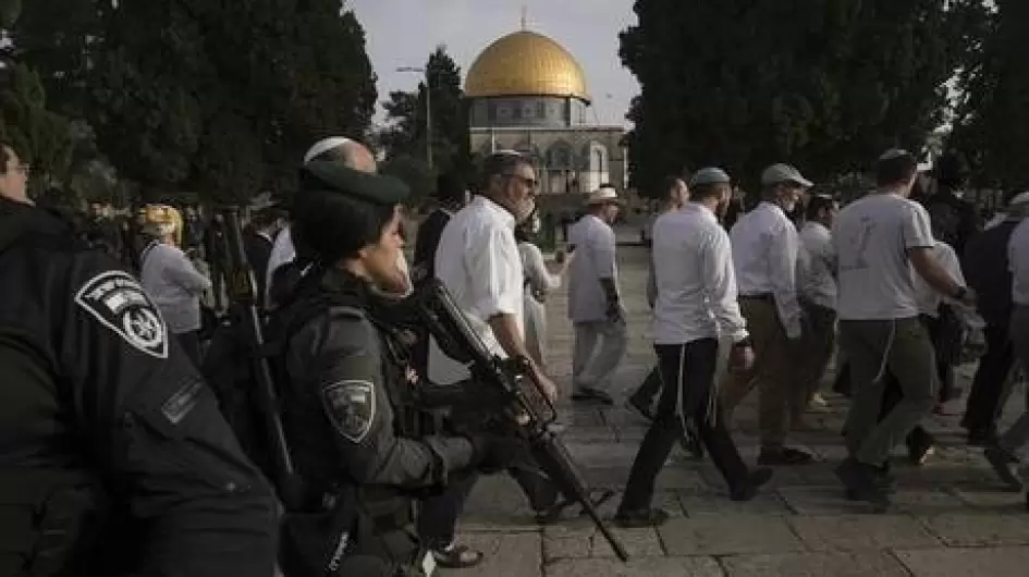 الإسرائيليين يقتحمون القدس فى رمضان