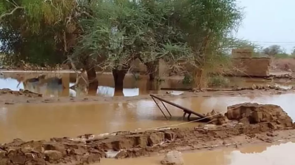أثار الأمطار والسيول نهر النيل