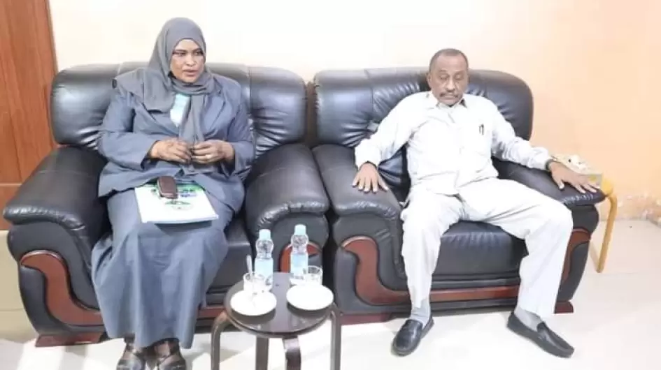 والي القضارف ومدير جامعة القضارف