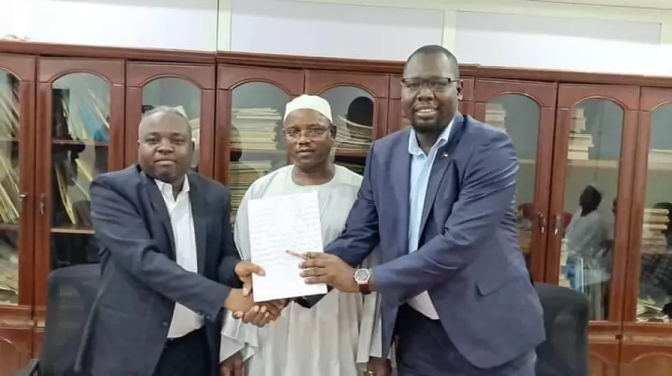 تسليم وتسلم الشركة السودانية للموارد المعدنية