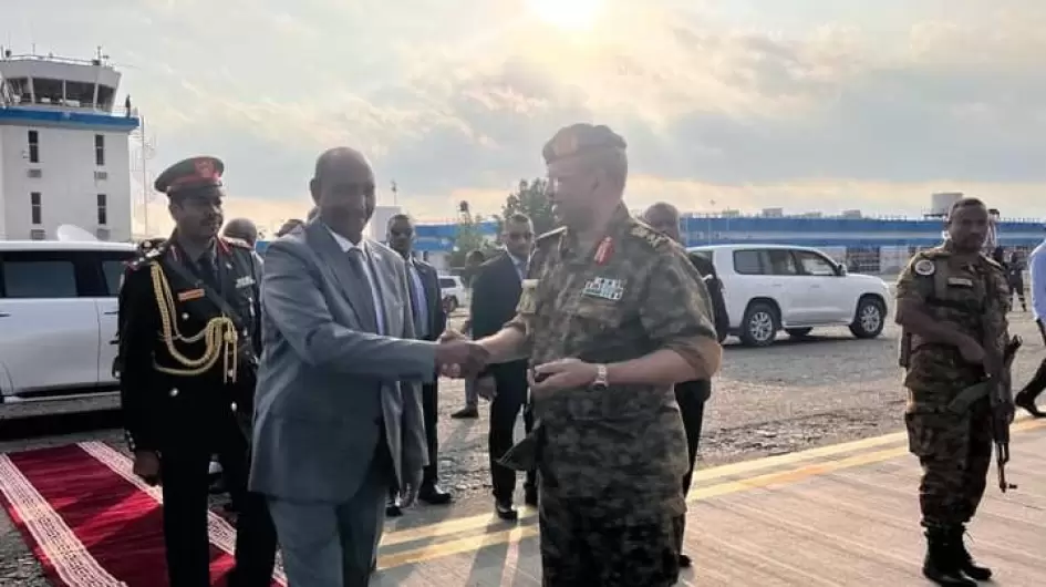 البرهان إلى السعودية