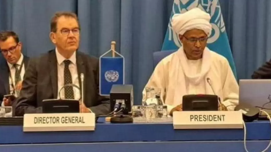 السفير مجدي أحمد مفضل مندوب السودان الدائم لدى الأمم المتحدة بفيينا