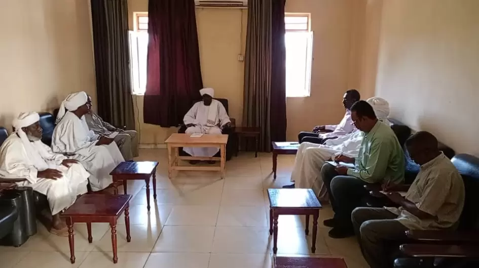 قيادات الجموعية ووالي ولاية الخرطوم