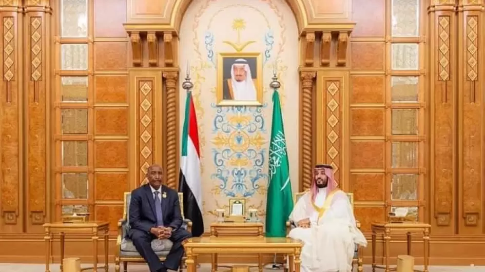 البرهان والأمير محمد بن سلمان /القمة السعودية الإفريقية الرياض