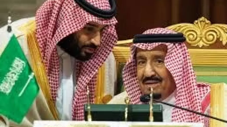 الملك سلمان، وولي العهد محمد بن سلمان