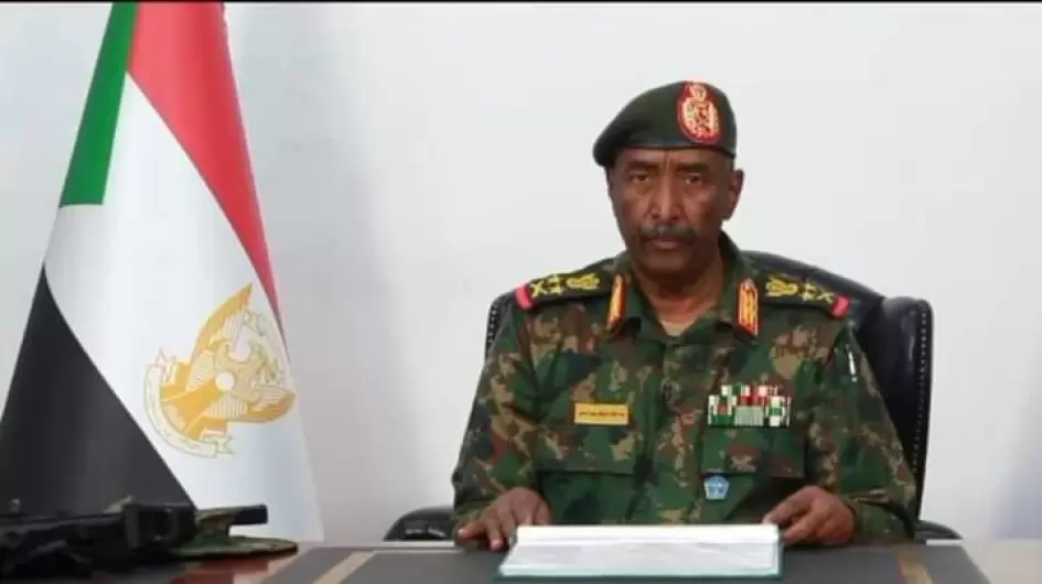 الفريق أول عبدالفتاح البرهان رئيس مجلس السيادة الإنتقالي القائد العام للقوات المسلحة