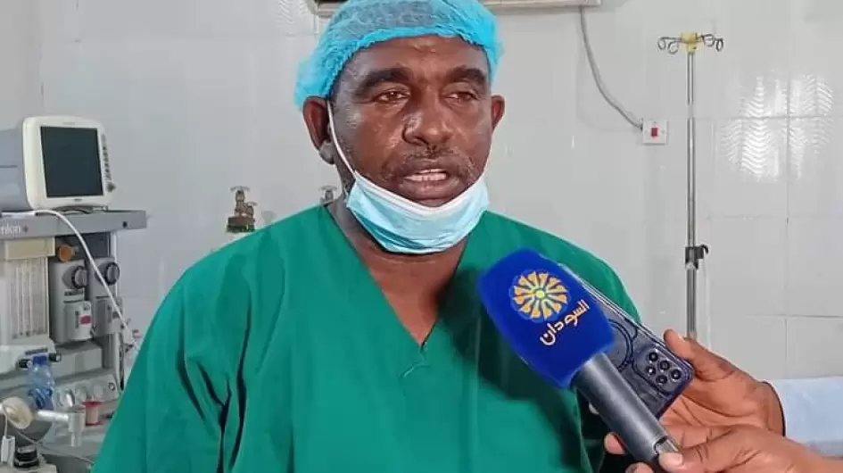 المدير العام لمستشفى تندلتي بولاية النيل الأبيض الدكتور عامر السيد علي