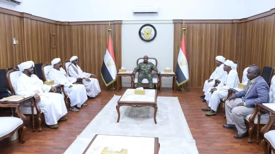 البرهان يلتقي الإتحادي الديمقراطي الأصل